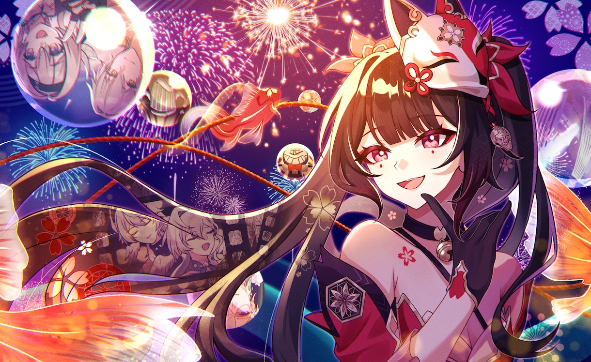 ご希望どおり！様々な形態の綺麗なイラスト制作します 一枚絵〜立ち絵、キャラデザまで！どんなイラストもお任せを！ イメージ3