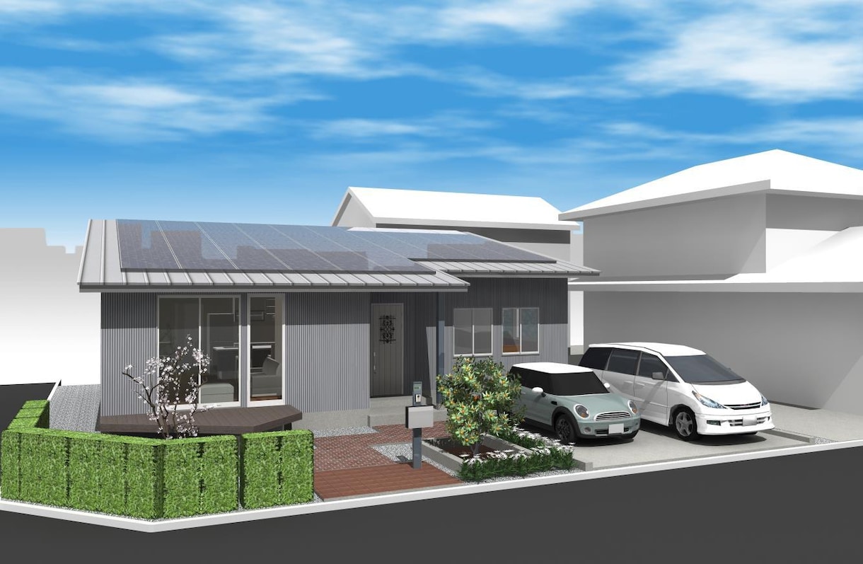 新築や建替えの外観及び内観３Dパースを提供します 完成予想を３Dパースで共有しませんか？（お施主様.事業者様） イメージ1
