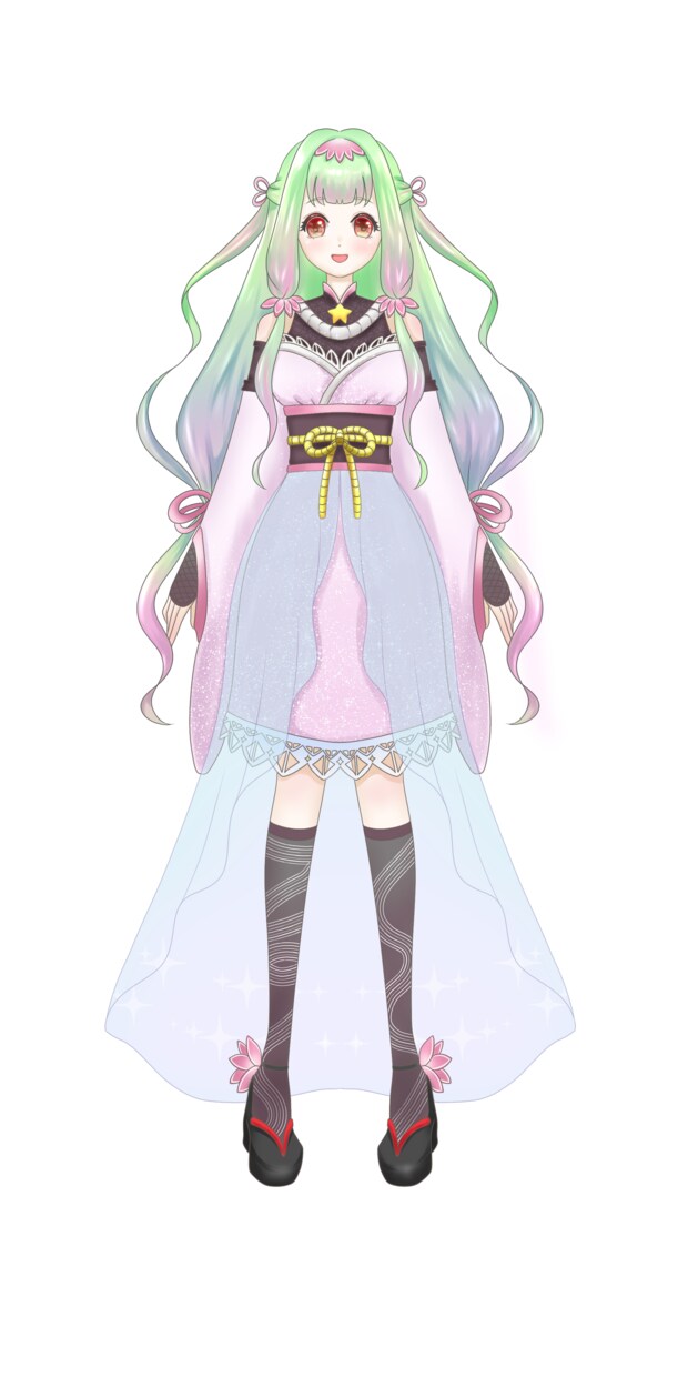 Vtuber作成いたします Vtuber用のキャラデザ～モデリングまで一括対応可能です イメージ5
