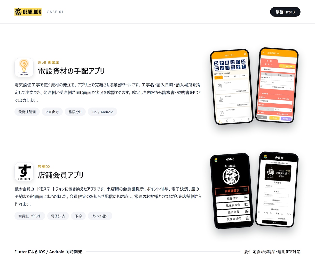 スマホ・PCアプリ開発を低価格で丁寧に支援します 実績200件以上！10日～2週間程度で作成可能です イメージ5