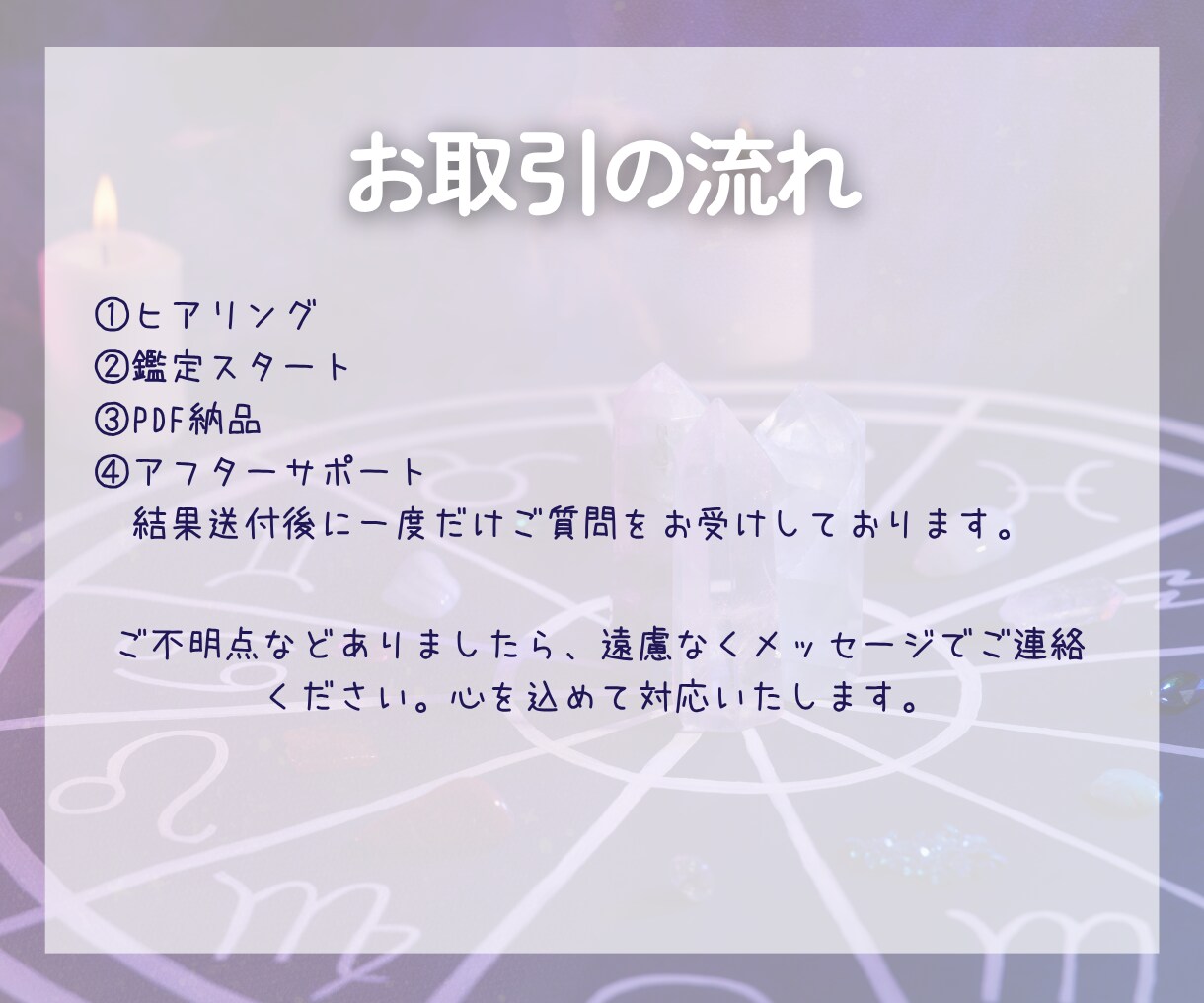 迷いが消える魂の鑑定書＊運命の設計図を読み解きます あなただけのホロスコープ鑑定｜西洋占星術・自己実現・人生 イメージ4