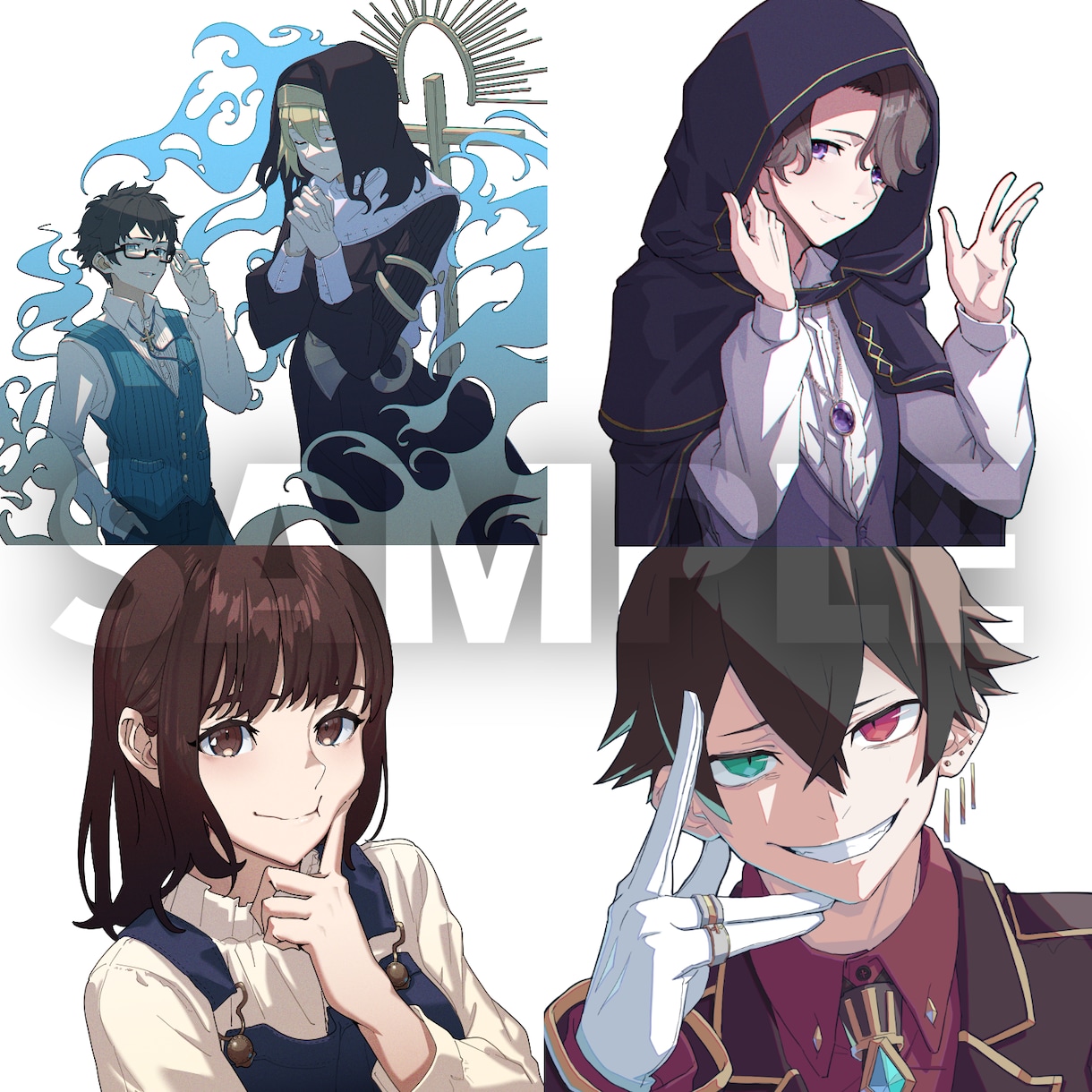 アイコンサムネ一枚絵　素敵なイラストお描きします 最短2日で目を惹くイラストを納品！まずは気軽にご相談下さい！ イメージ2