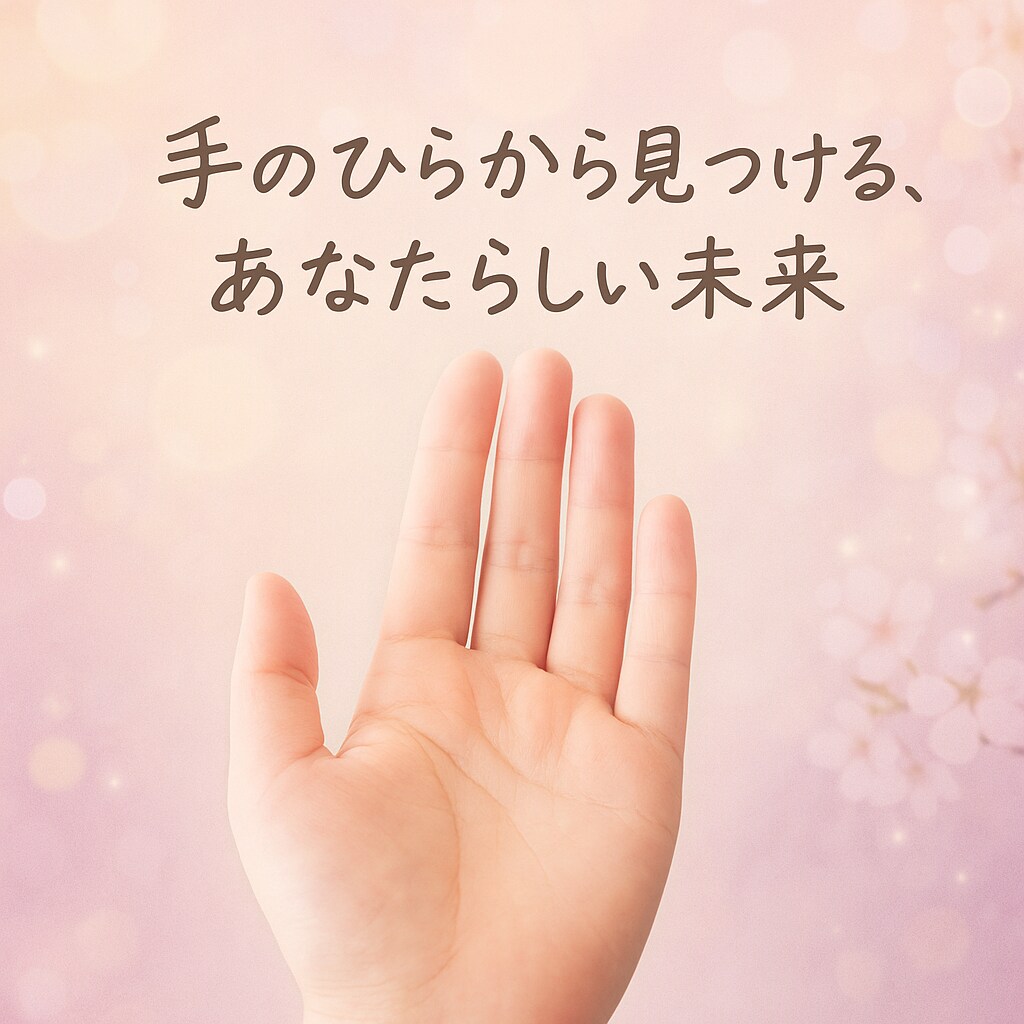 迷い続けてきたあなたへ。手相で道を示します 手のひらから見つける“あなたらしい未来” イメージ1