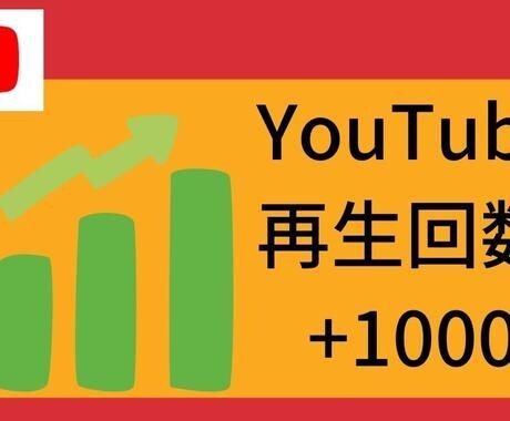 YouTube国内再生回数を1,000増やします ロボットを使用しません　国内アクティブユーザー イメージ1