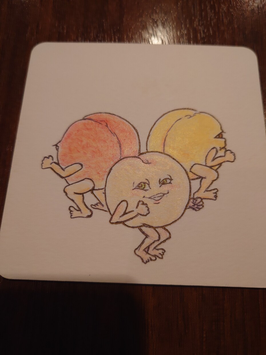 キモかわいいキャラクター描いています フルーツや野菜などをキモかわいいキャラクターに描いています。 イメージ6