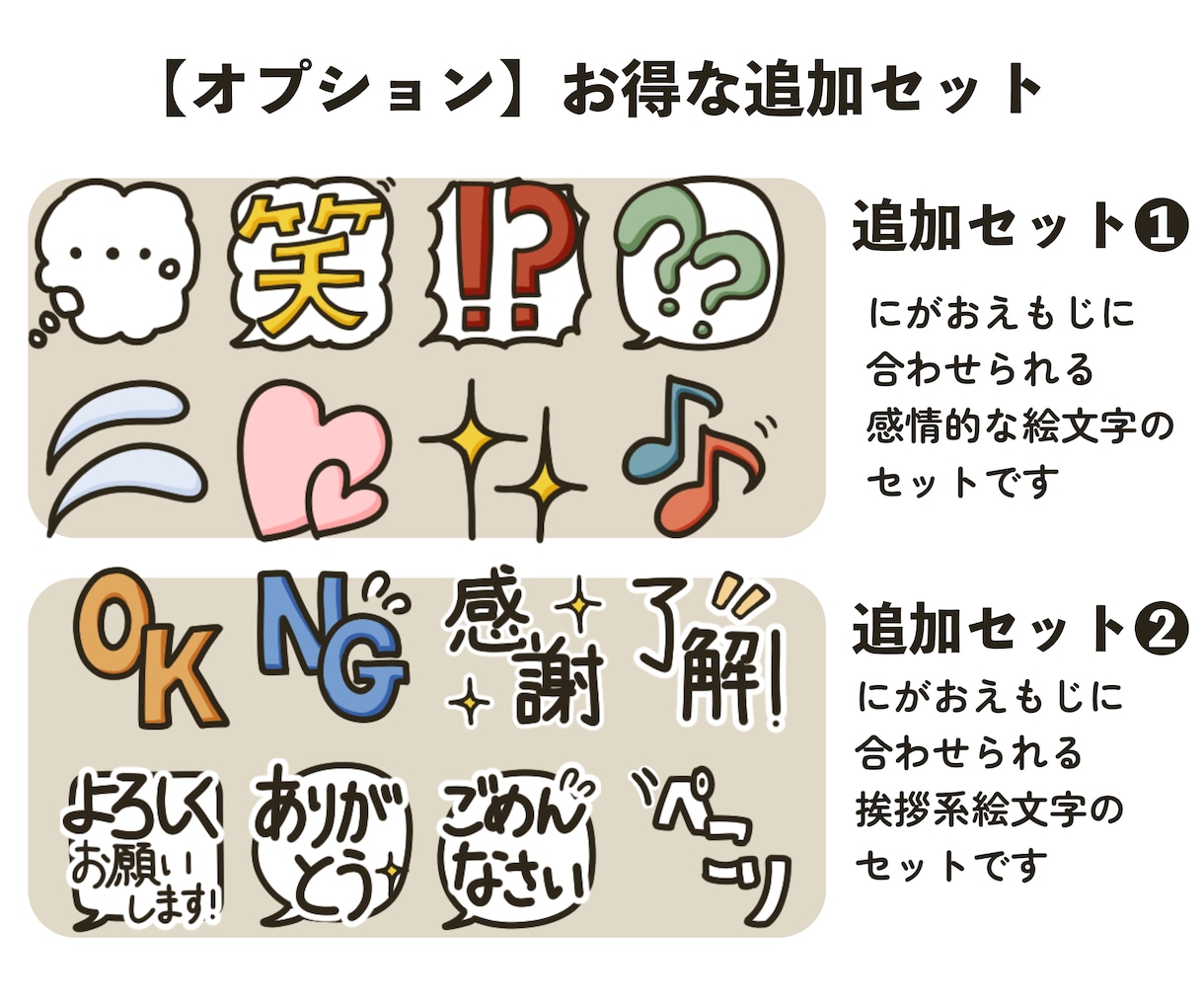 あなただけの似顔絵でLINE絵文字を作成します フルオーダーで8個のにがおえもじをお作りします イメージ6
