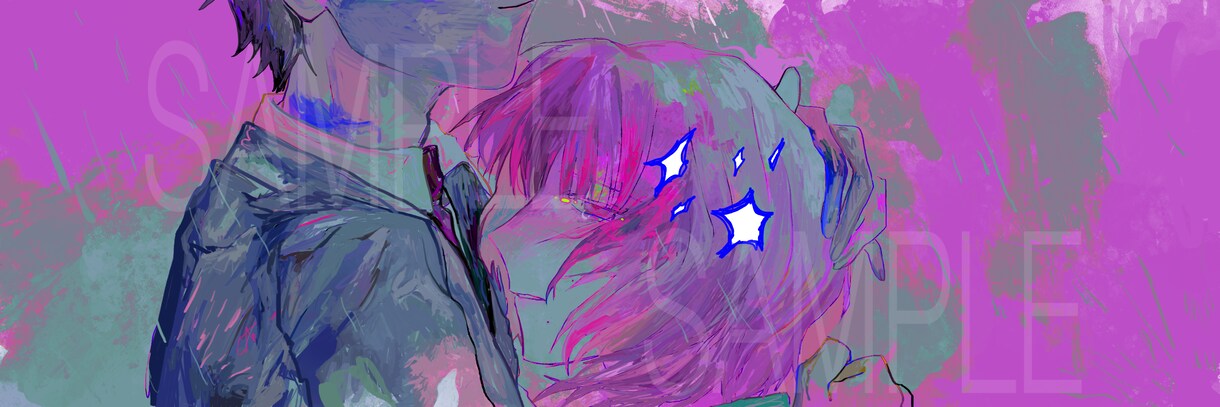 厚塗りでSNS用のアイコン･ヘッダーをお描きします ご要望があればアニメ風のイラストのご依頼も承ります。 イメージ2