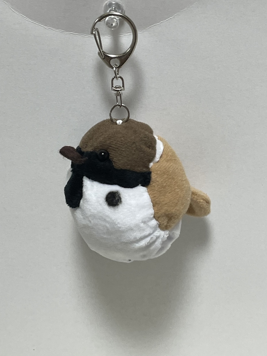 可愛いぬいぐるみキーホルダー制作します ふわふわ素材のぬいぐるみキーホルダーです イメージ1
