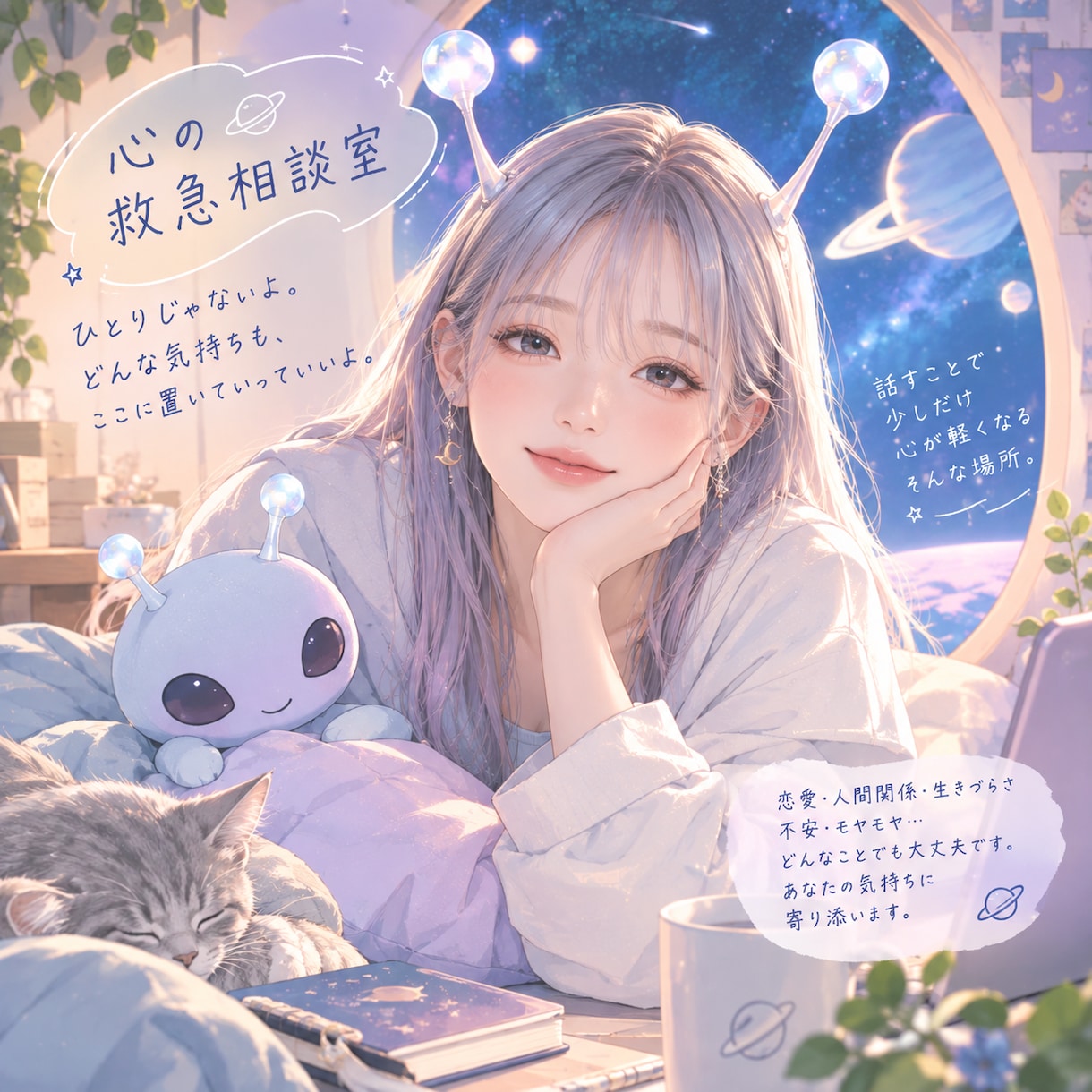 今すぐ話したい！そんな時に私がいます 「なんとなく話したい」そんなときに気軽にお話ししませんか？ イメージ1