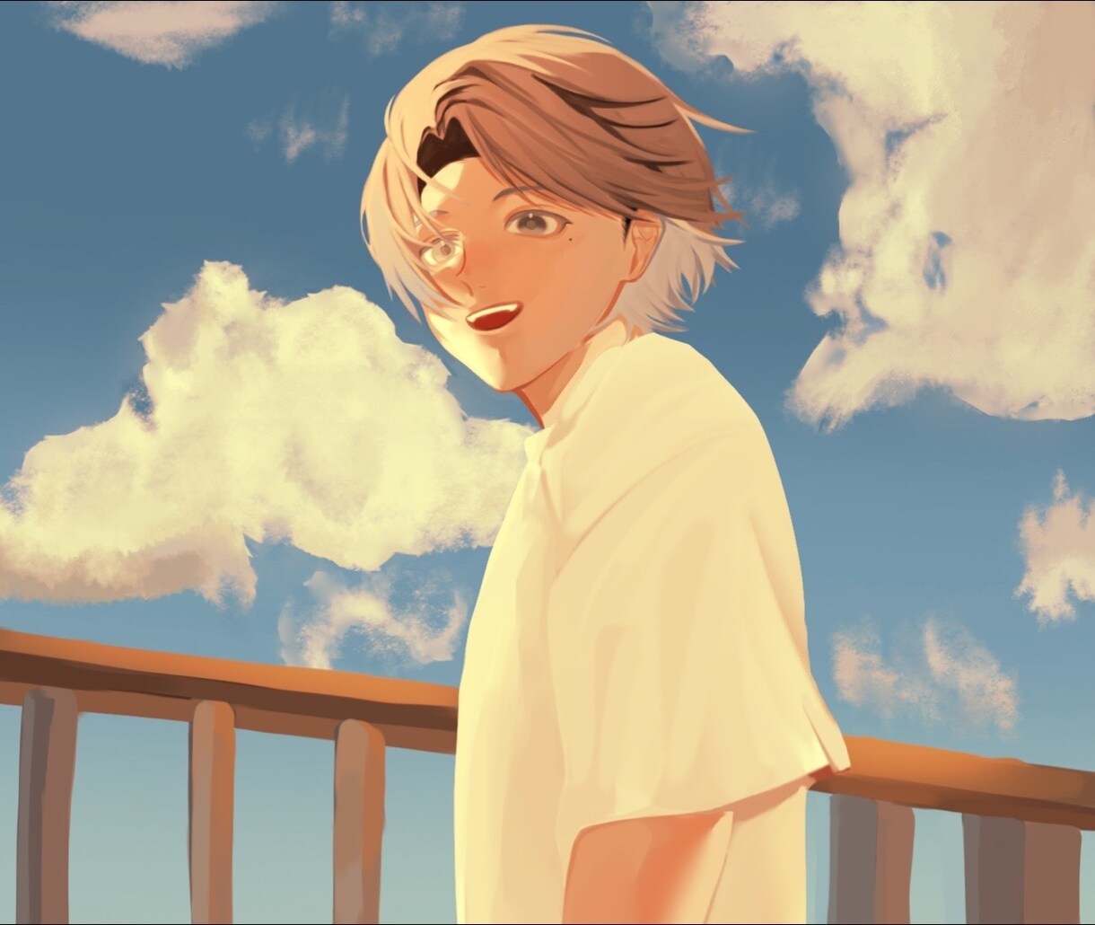 胸上のアイコンイラストを描きます 童顔な男性、女性のイラストが得意です！ イメージ1
