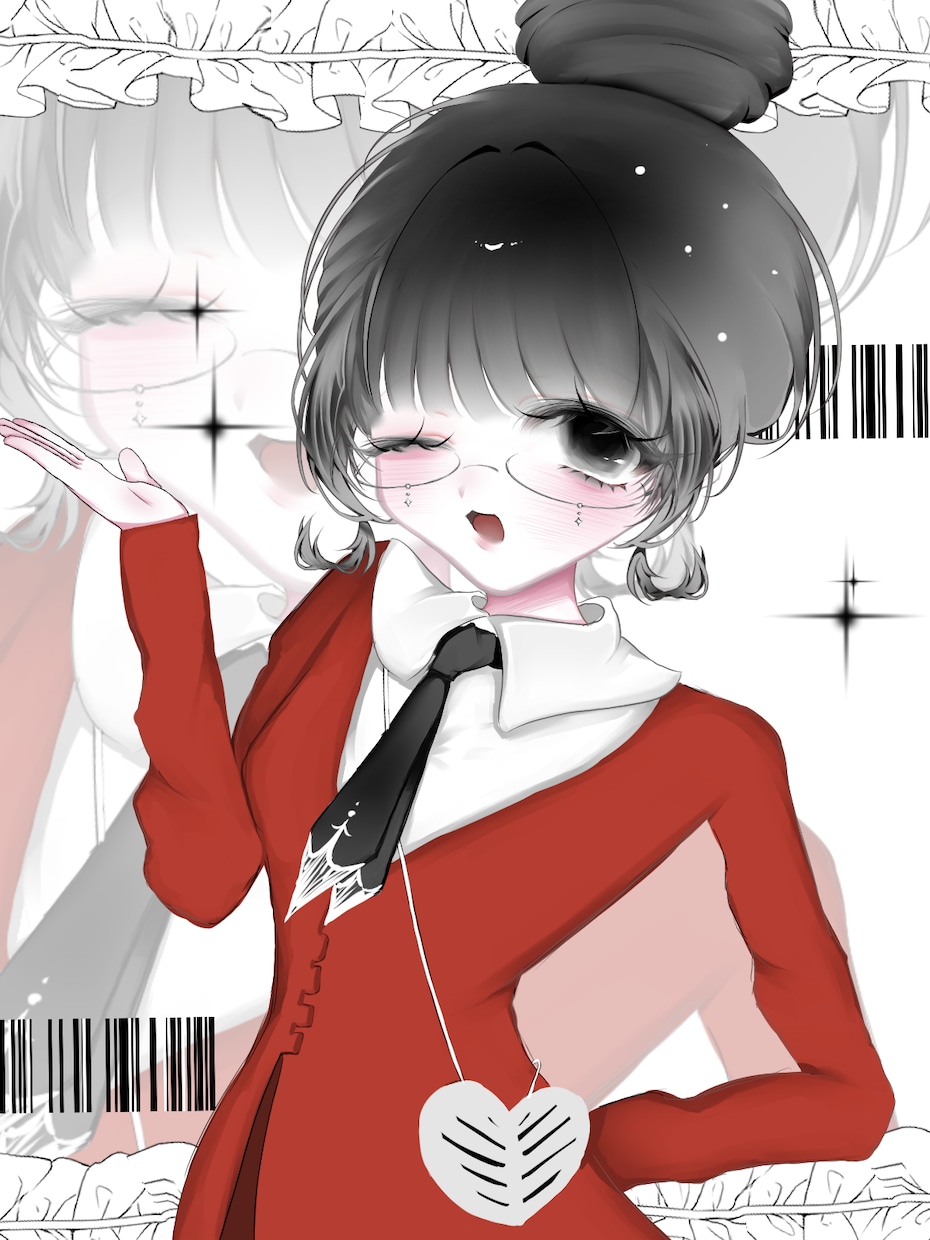 儚げなイラスト描きます アイコンや配信などで使う立ち絵イラスト等 イメージ1