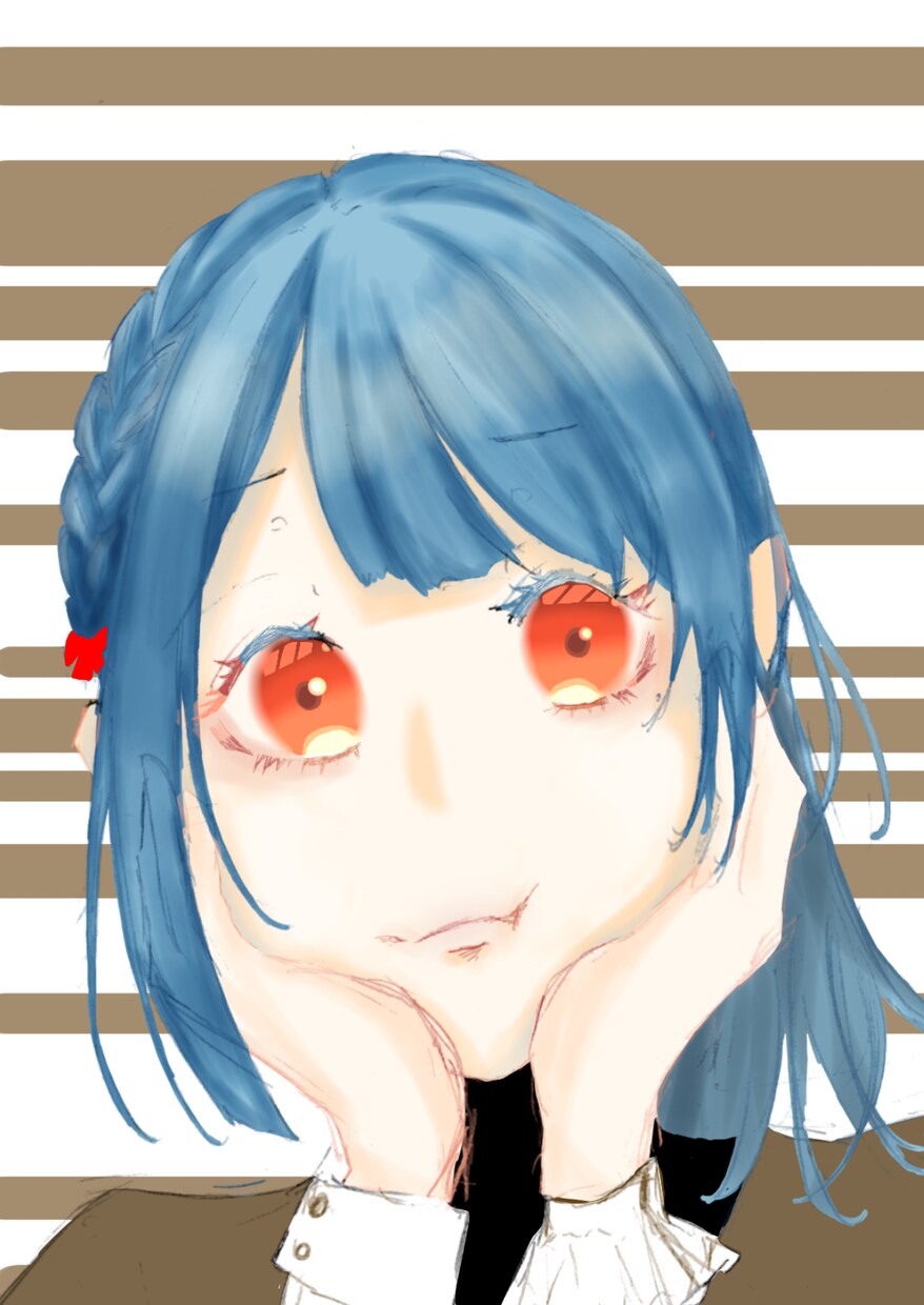 女の子のイラスト描かせていただきます かわいい女の子描くのすごく好きです！よろしくお願いします！ イメージ1