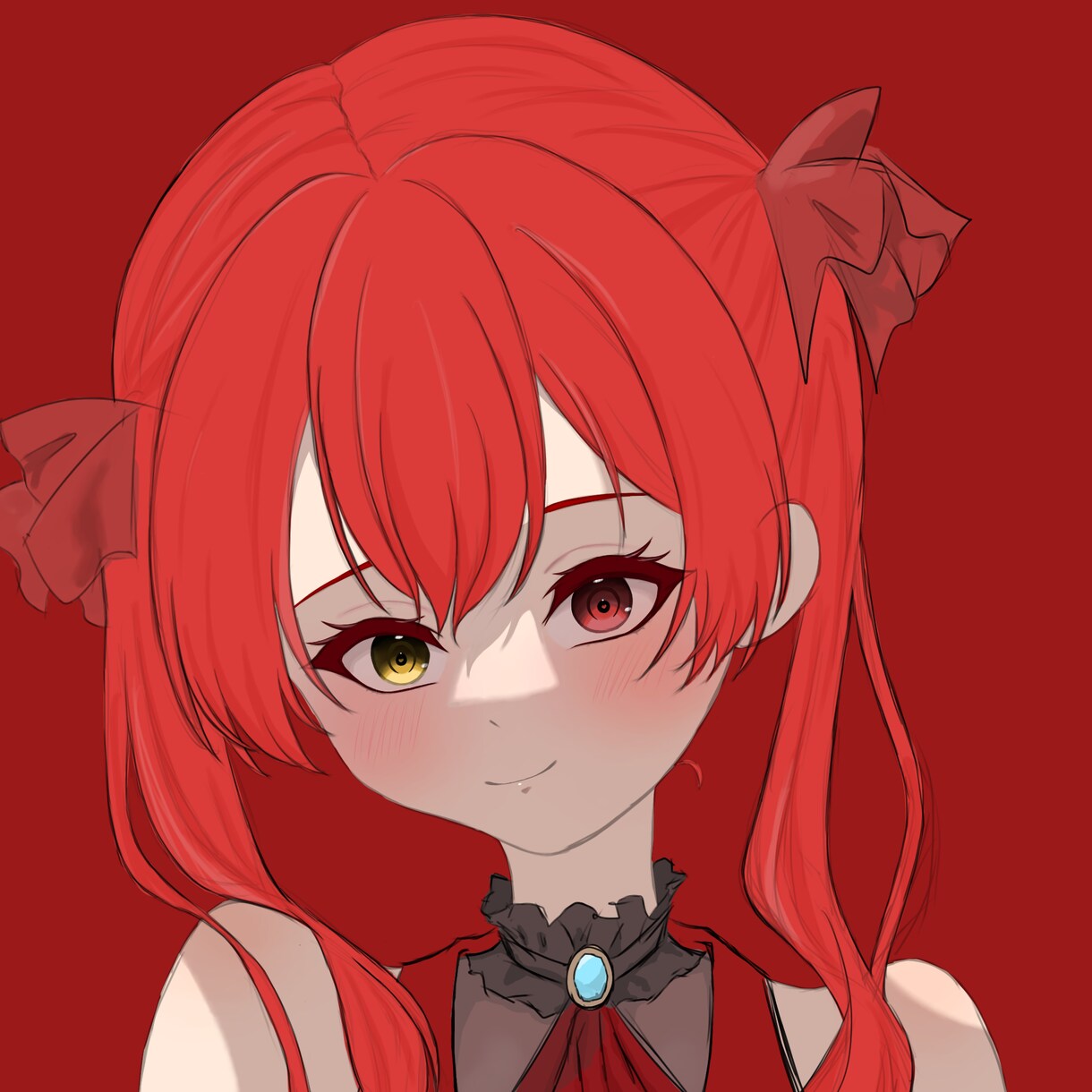 腰上イラスト描きます 髪の毛の繊細で綺麗な塗りが特徴です！ イメージ3