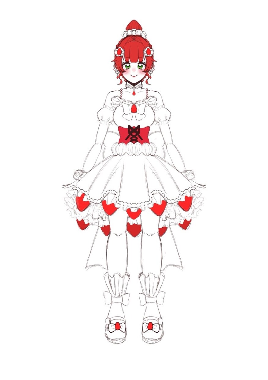 あなただけのVキャラ一緒に考えます イメージが固まっていなくても一緒に考えます イメージ1