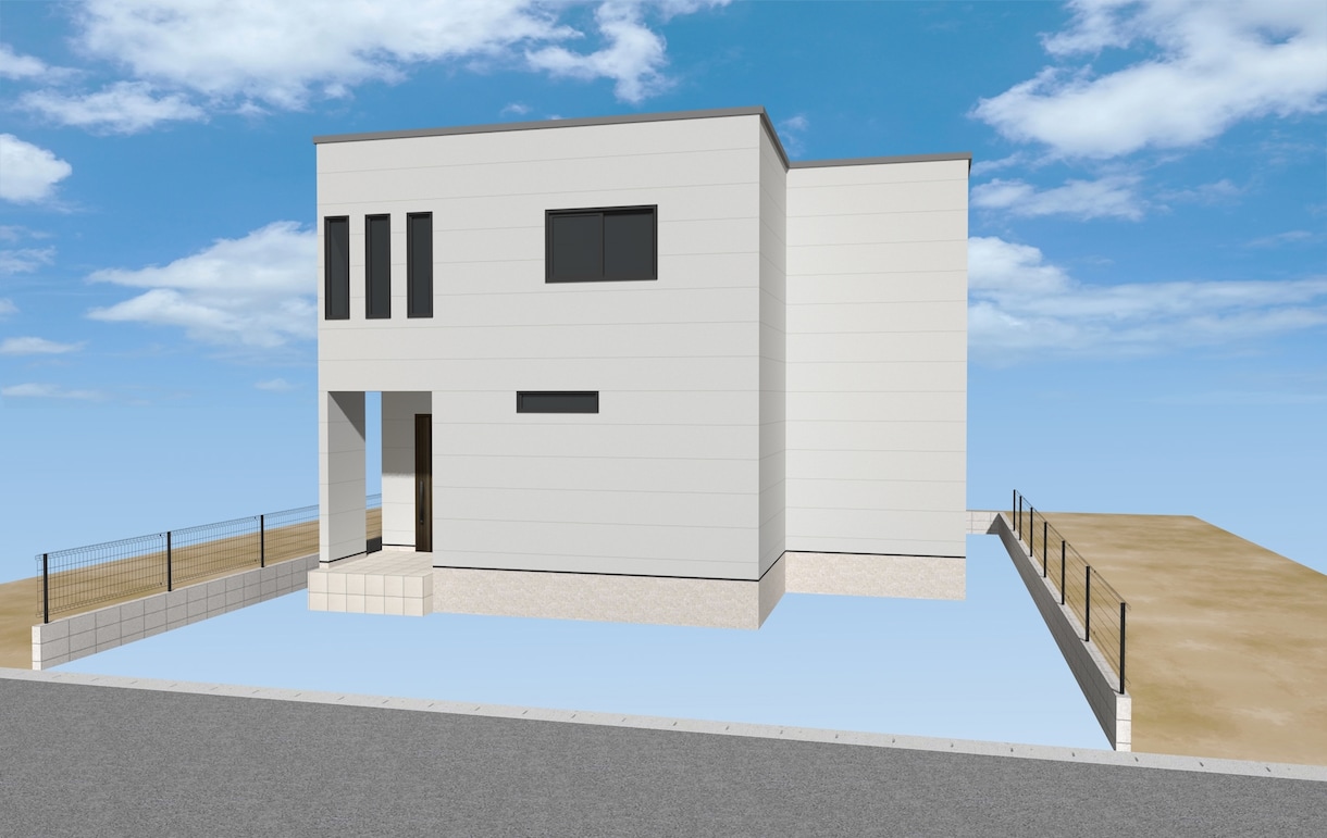 RIKCADで建物と敷地を作成します CADオペ歴10年！敷地と建物の作成をいたします イメージ1