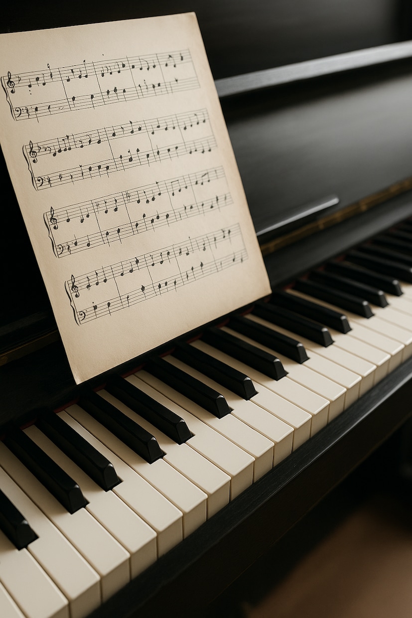 楽譜に音名（ドレミ）ふります ピアノを弾きたい方の譜読みのお手伝いします イメージ1