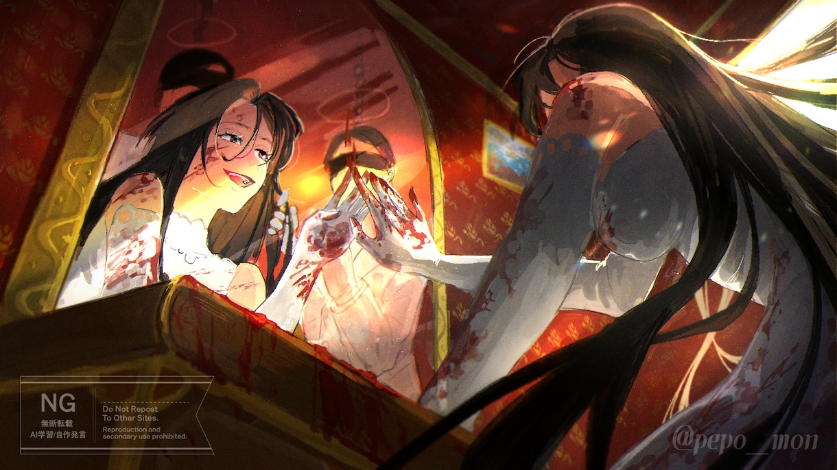 最短２日！MVのサムネ描きます 物語性のある背景込みの一枚絵を最短２日でお届けします イメージ1