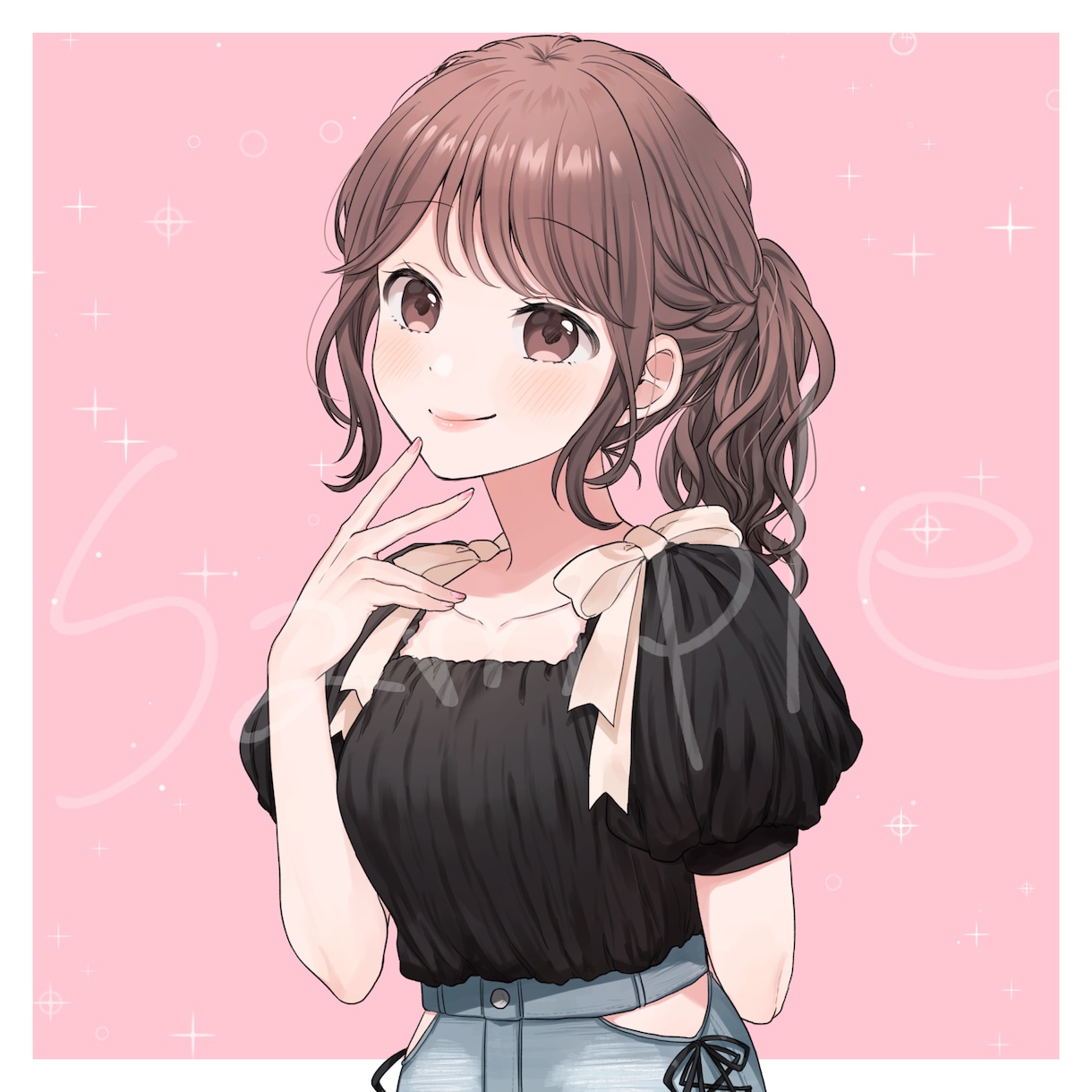 アイコン・イラスト描きます かわいい女の子や男の子が得意です。 イメージ2