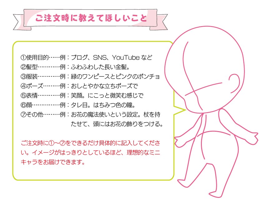 商用利用可！可愛いミニキャライラスト描きます 可愛らしいミニキャラがブログやSNSを彩るお手伝いを致します イメージ4