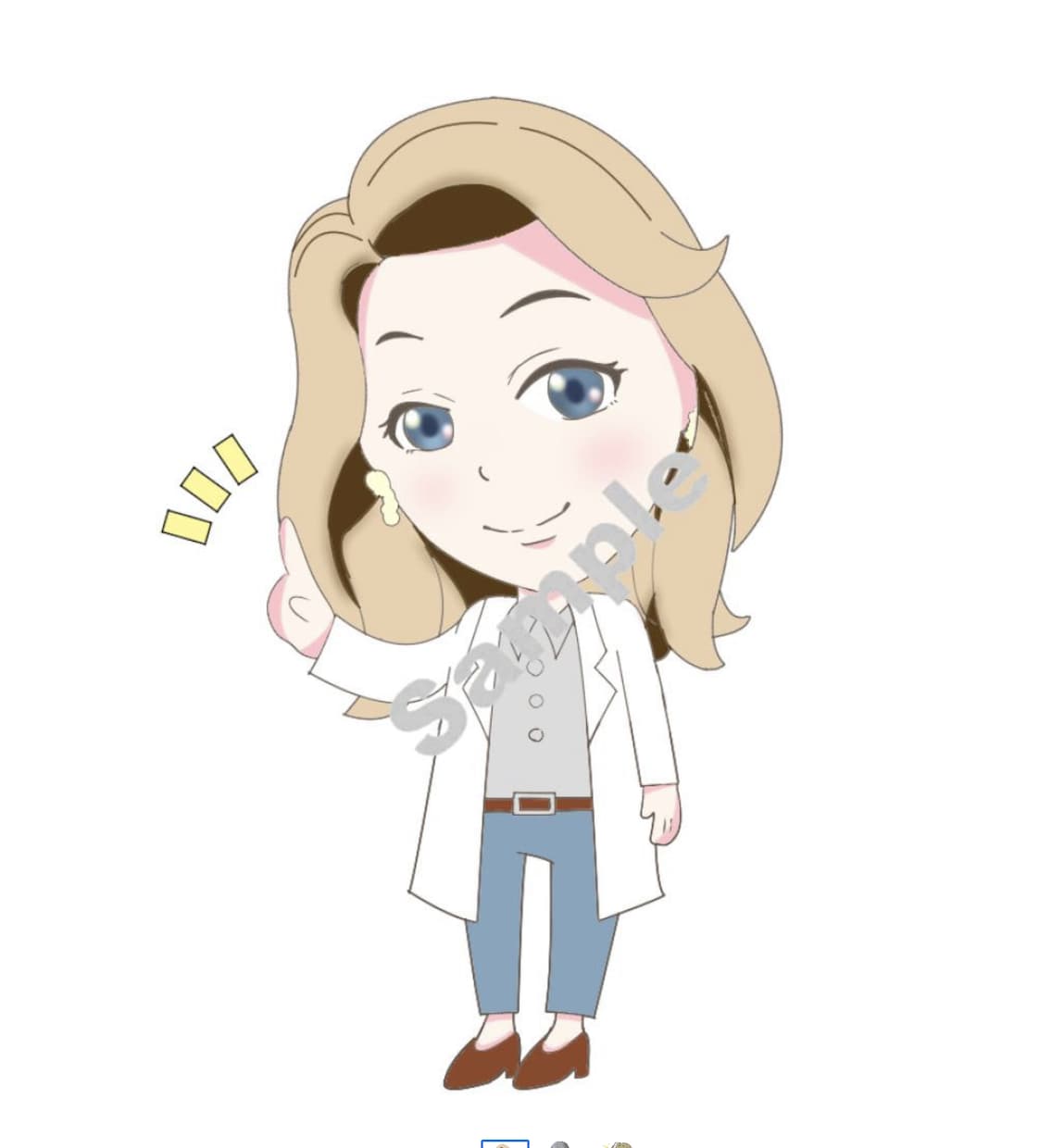 個人・商用利用可／ゆるかわイラストお描きします SNSやブログ、挿絵、YouTubeアイコン等にオススメです イメージ2