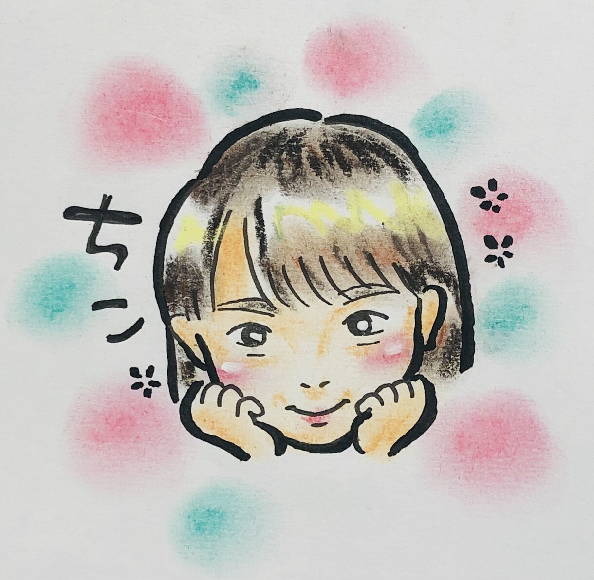 あったかいシンプルな似顔絵描きます アイコン画や名刺の挿絵などに♬似顔絵師してます！ イメージ4