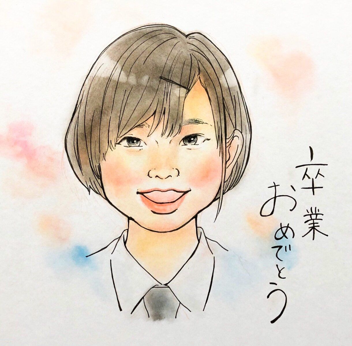 優しタッチが得意♪似顔絵描きます SNSのアイコンや記念日などに イメージ6