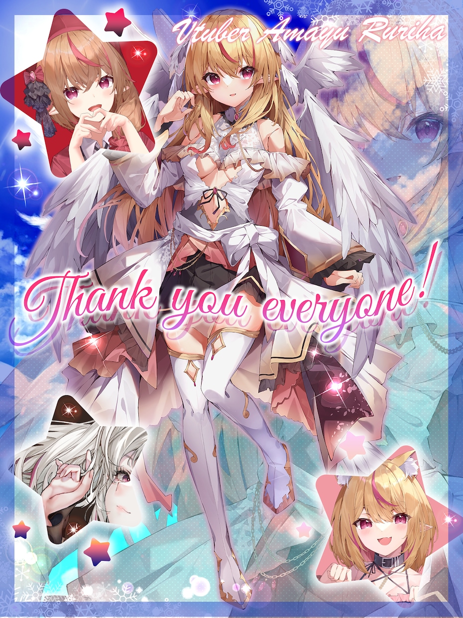 サムネイルデザイナーが貴方にあった作品を作ります 主にVtuberのサムネイルですがYoutuber様も対応！ イメージ4
