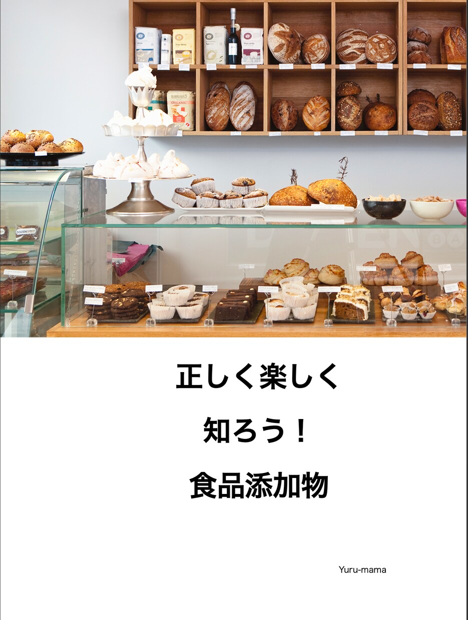 これ一つで食品添加物が正しく学べます マクロビオティックマイスターがゼロから教える食品添加物って？ イメージ1