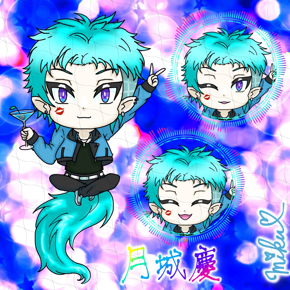 ちびキャライラストをご提供します 挿入用等のちびキャラをお求めの方向け！ イメージ8