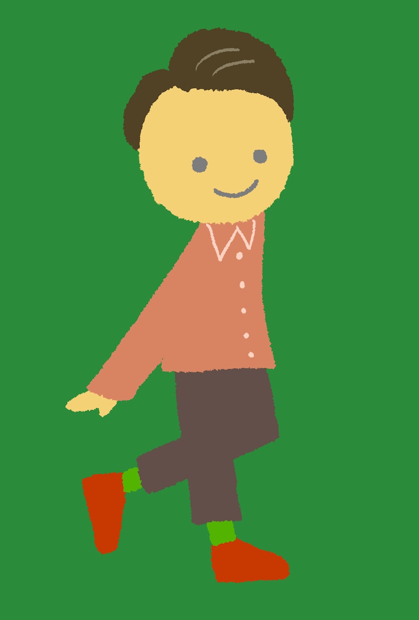 絵本風の似顔絵アイコン描けます 名刺やSNSアイコンに使える似顔絵アイコンをオーダーメイド。 イメージ3