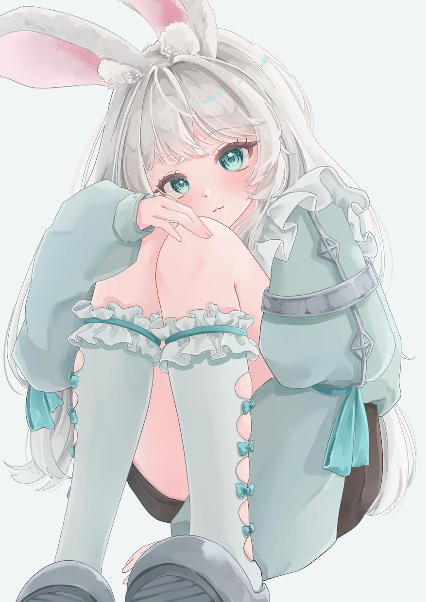 透明感のあるかわいい女の子を描きます フリルやファンタジー、アンティーク調なものものが得意です。 イメージ1