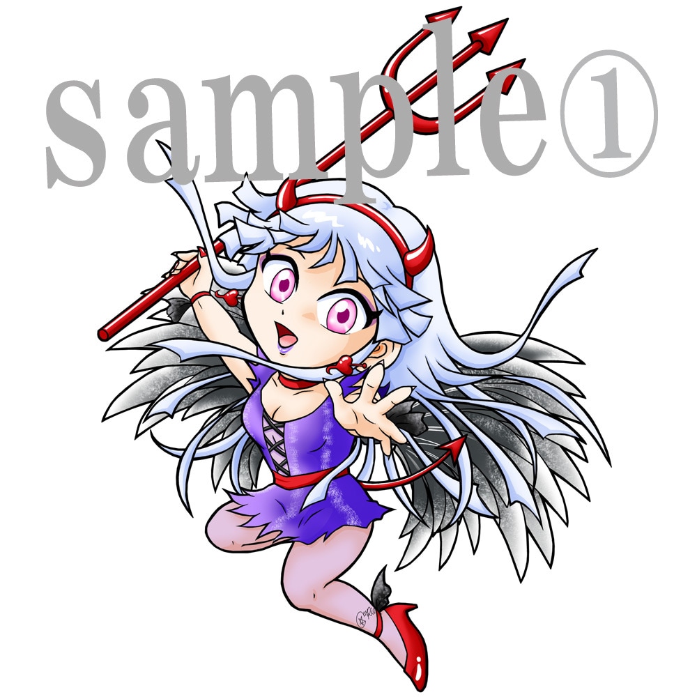 ３頭身キャラ描きます かわいいマスコットキャラはいかがですか？ イメージ1