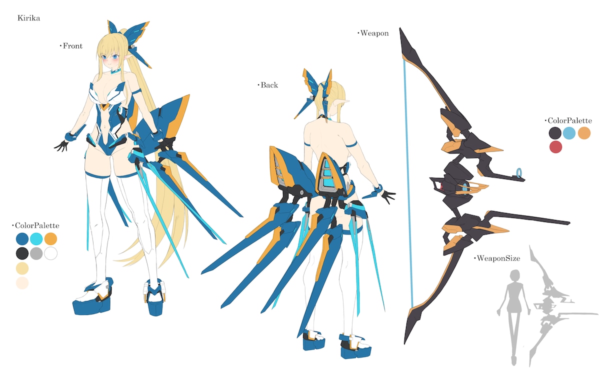 オリジナル、二次創作、用途に合ったイラスト描きます パキッとしたメカと豊満な女の子が主食です イメージ8