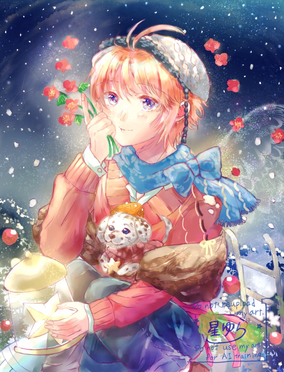 幻想的な可愛い女の子と綺麗な背景イラスト作成します パステルカラーのアナログ感ある幻想的な可愛い女の子イラスト イメージ9