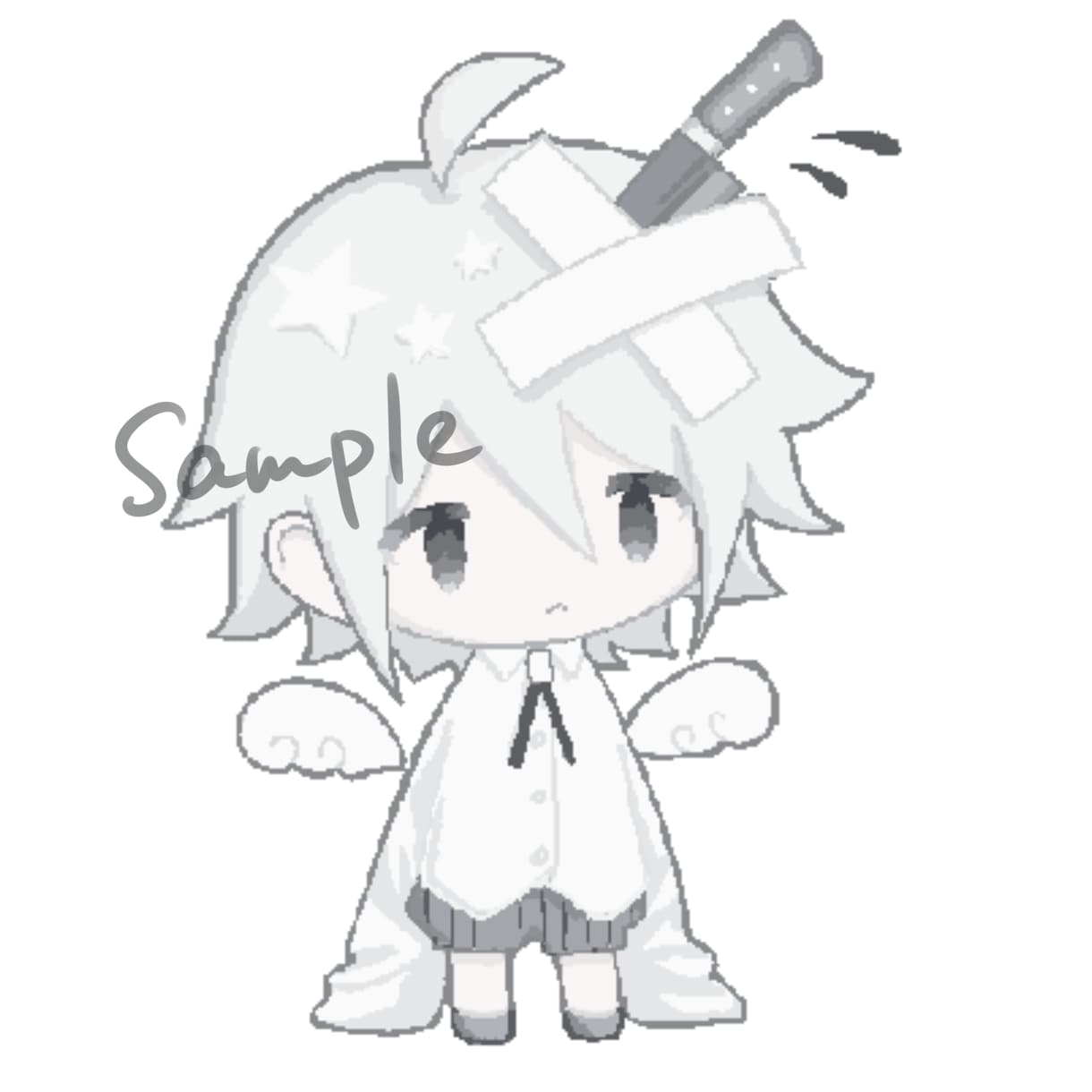 可愛い女の子のSDイラストを制作します ときめきを感じるような可愛さを大事にしています♡ イメージ3