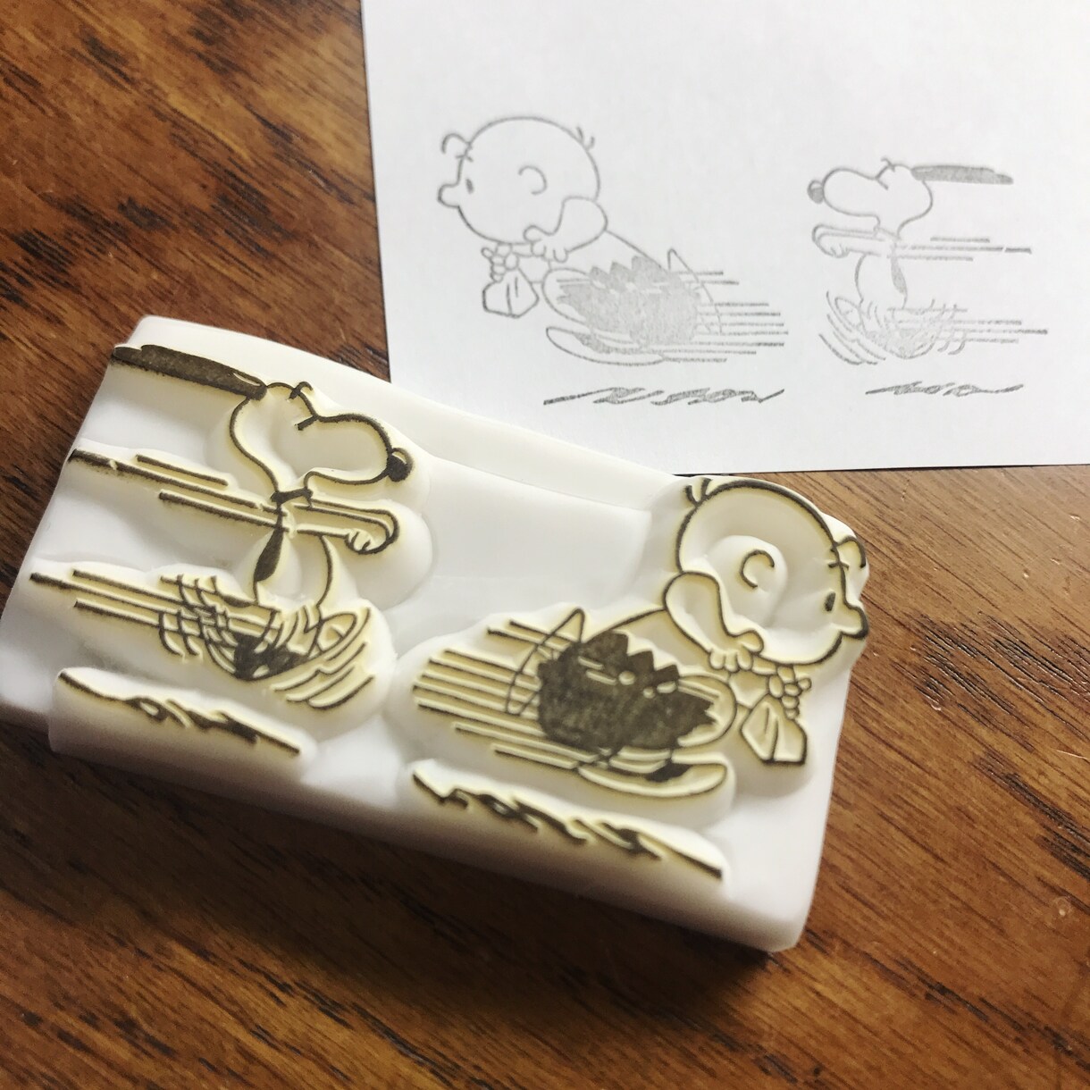 あなたが作ったデザインを消しゴムはんこにします お店のロゴ、似顔絵、おなまえ、あなただけのはんこを作ります イメージ2