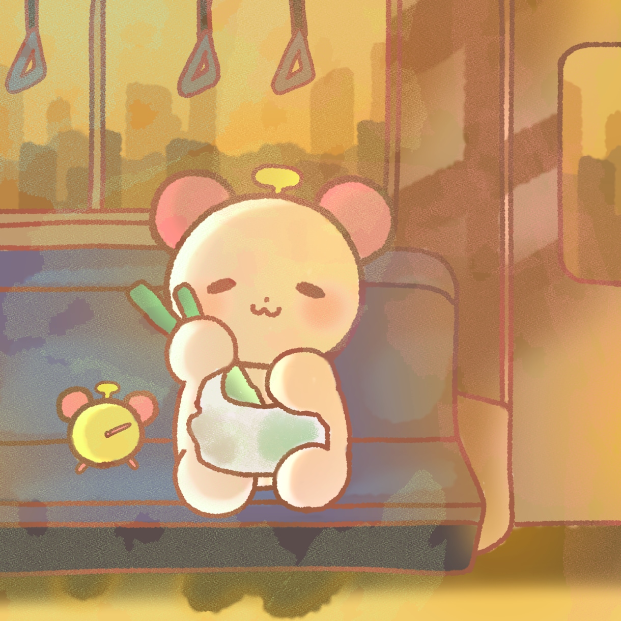 かわいくて癒されるキャラのイラストを描きます 現役美大生が低価格でイラストを描きます！ イメージ2