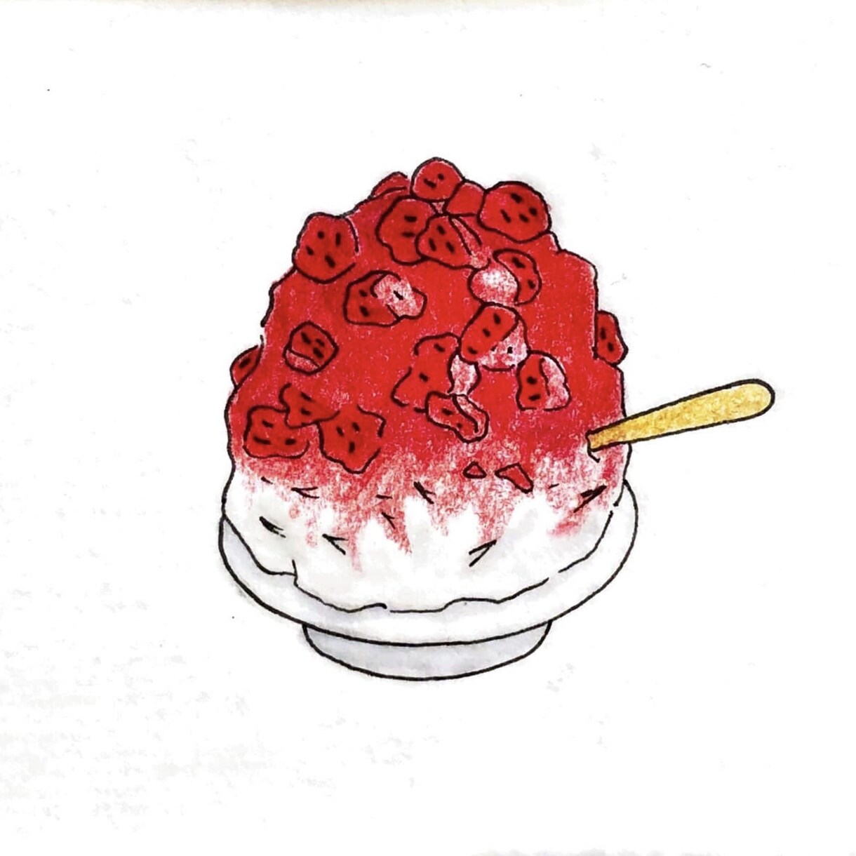 食べ物のイラスト、お描きします メニュー表やレシピ本等の挿絵に！手描きテイストのイラストです イメージ5