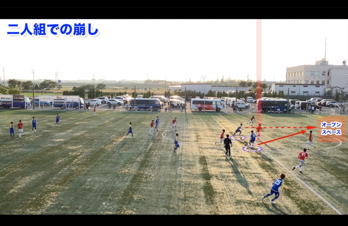 個人のサッカー試合分析と映像編集を行います 分析結果をフィードバックします。映像編集付き(１シーン) イメージ2