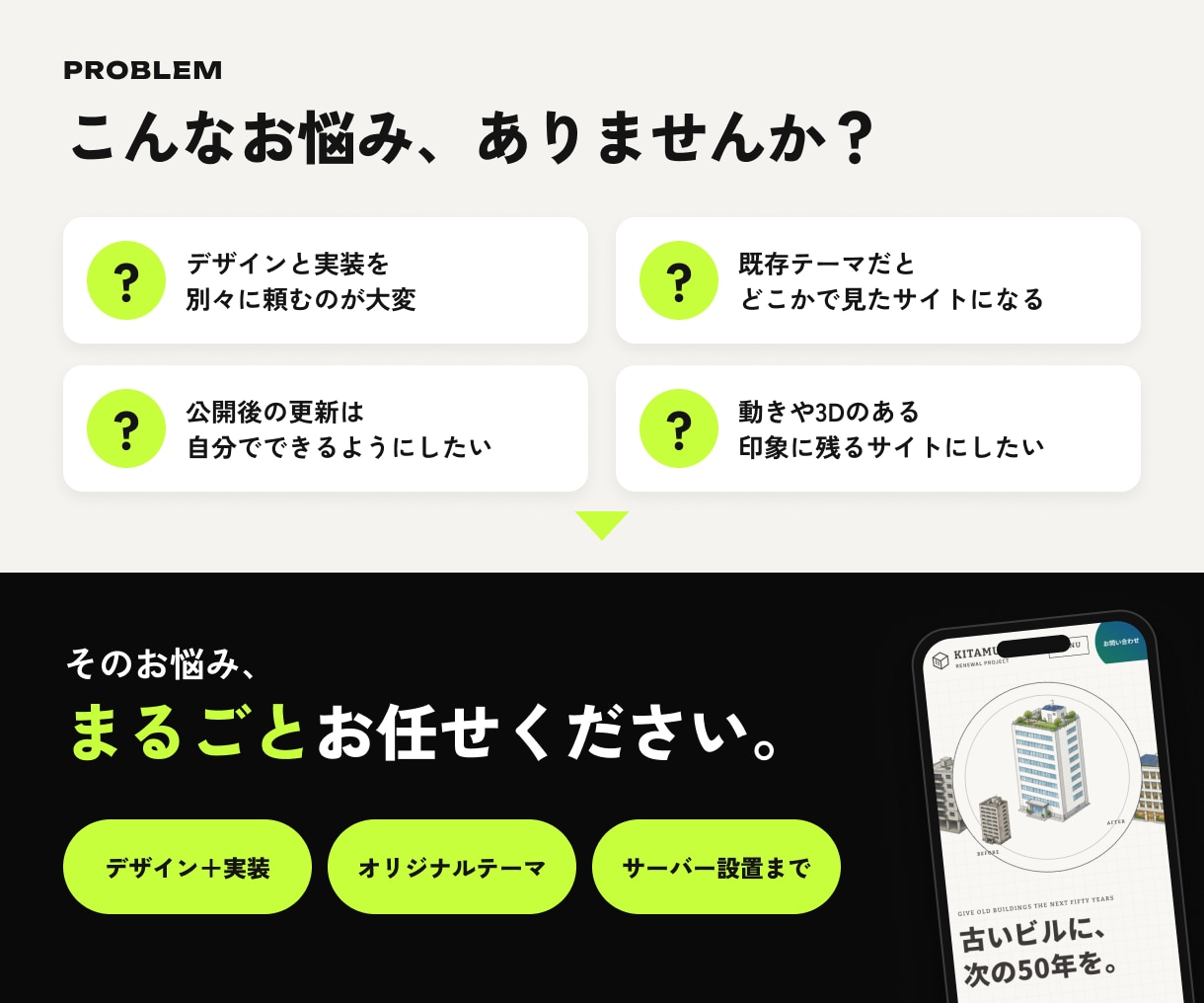デザインからWordPressでサイトを制作します デザイン込み｜TOP＋下層5ページ・オリジナルテーマ イメージ2