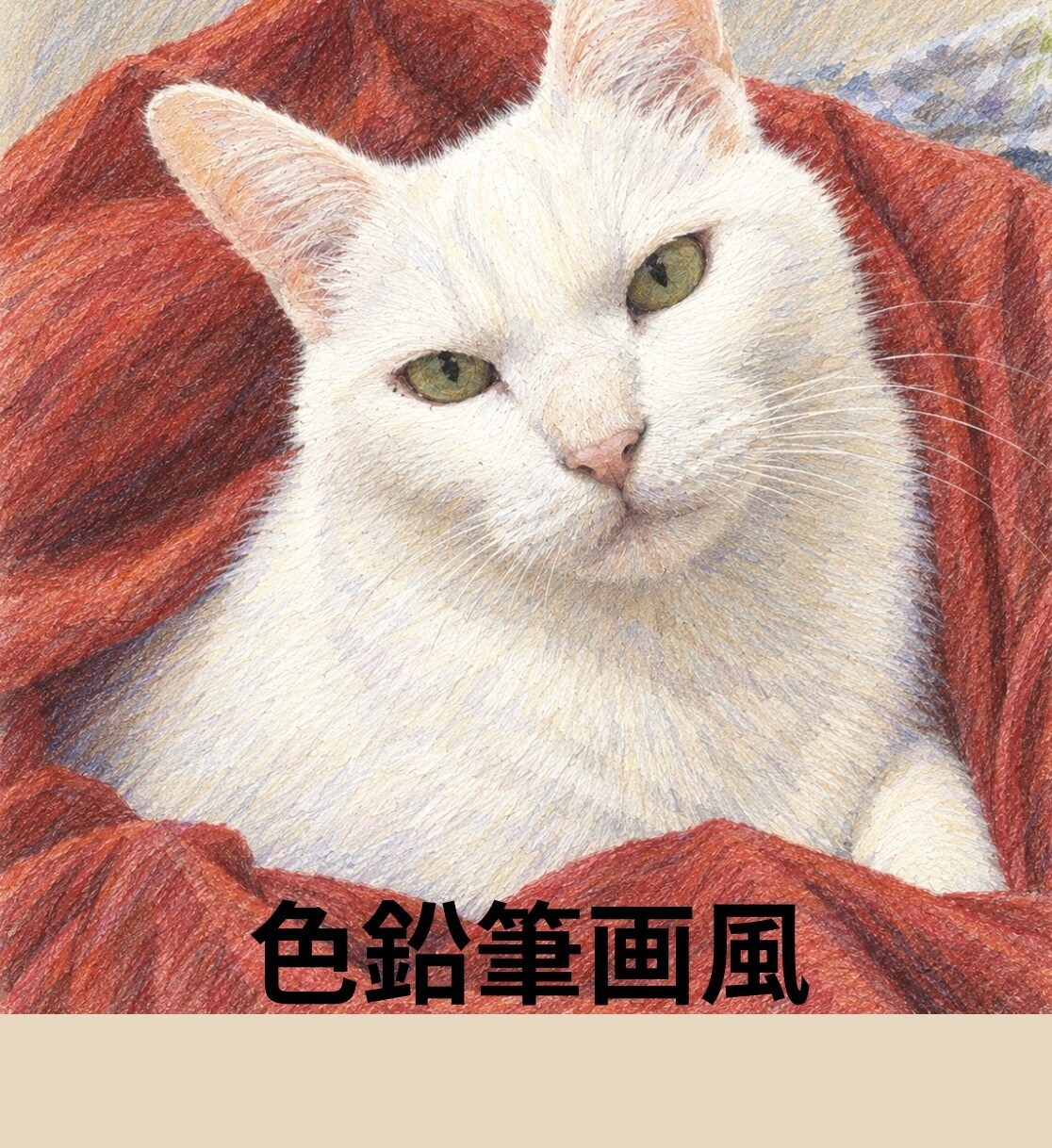 可愛いペットのお写真からデジタルアートを作成します デジタルデータ納品⭐︎画材選択可能(*´꒳`*) イメージ3