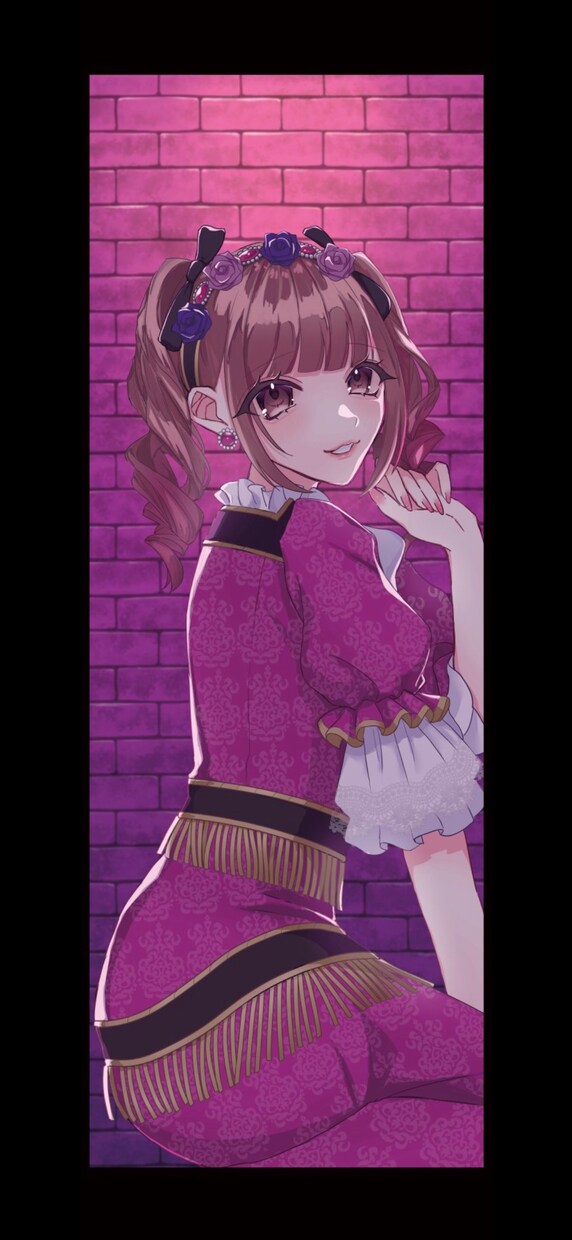 アイコン、夢絵、コテ同描きます 実績多数あり。かわいい女の子、夢絵が得意です！ イメージ3