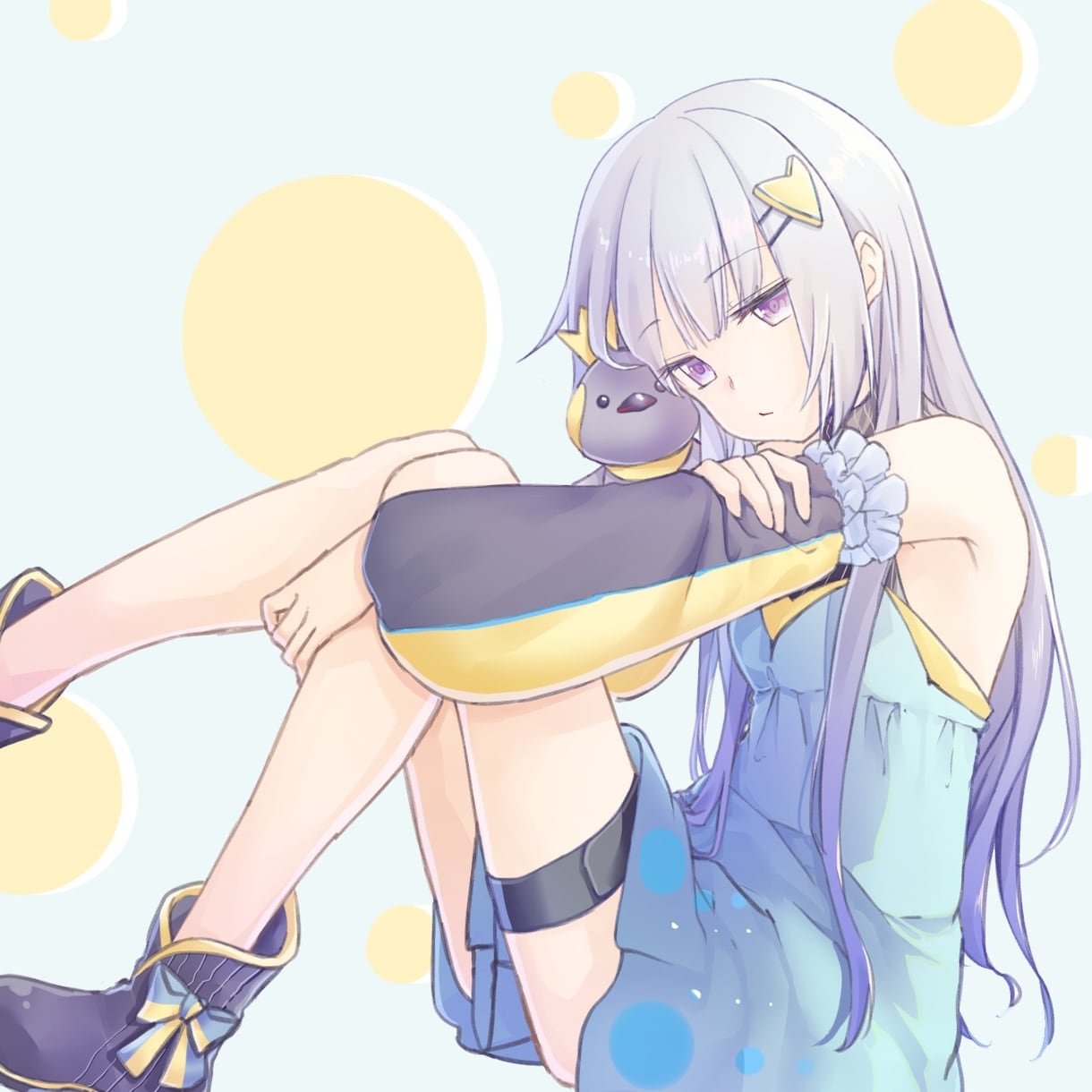 Live2D用イラスト(パーツ分け込み)制作します キャラクターデザインからパーツ分けまで！ イメージ2