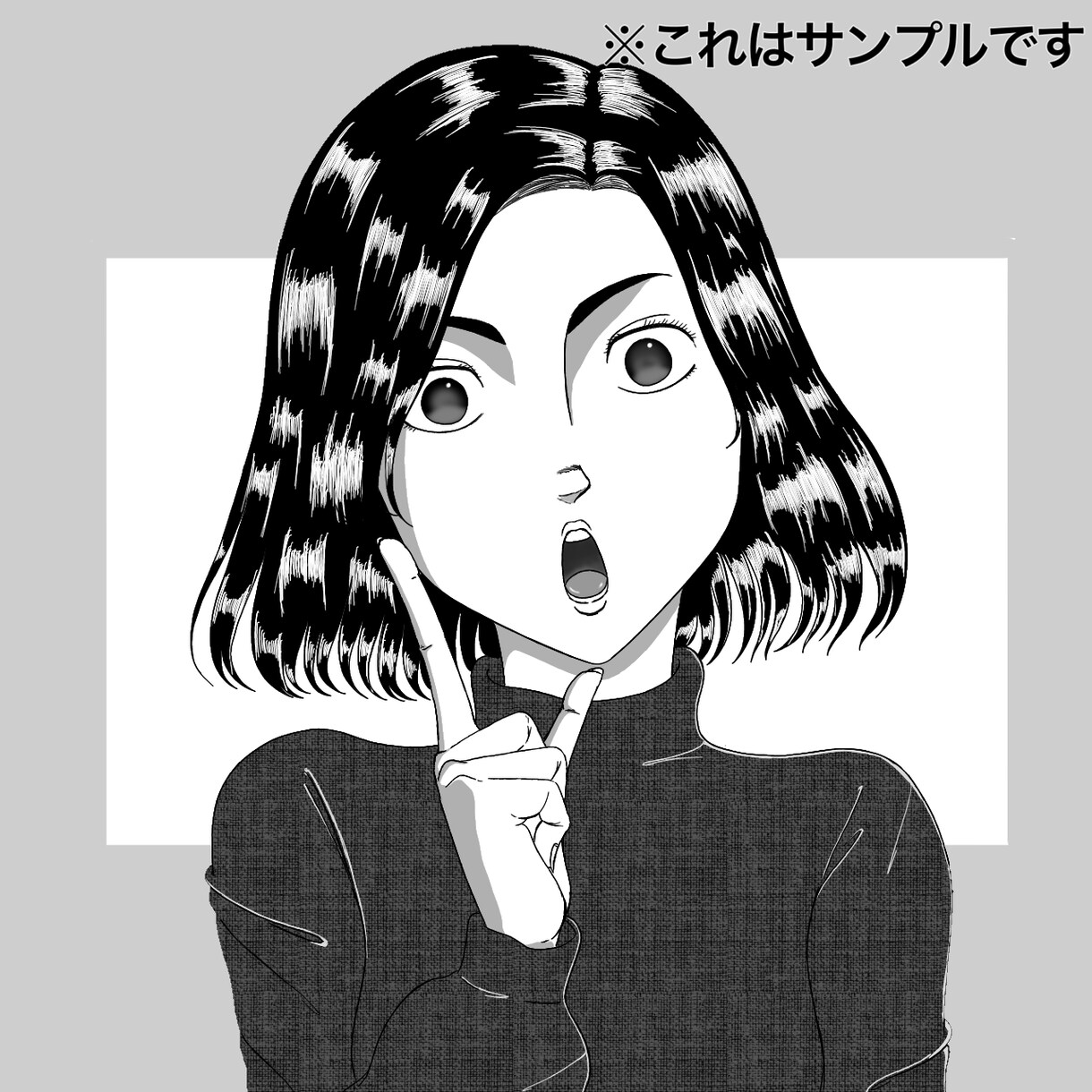 様々な漫画家の先生風にアイコンを描きます 希望する漫画家の先生の絵柄風に絵を描かせていただきます。 イメージ4