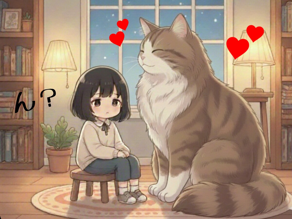 テリトリ共有一週間✭キミの近くをパトロールします 猫的距離感7日間【ゆっくりしていってね】最終日は…!? イメージ6