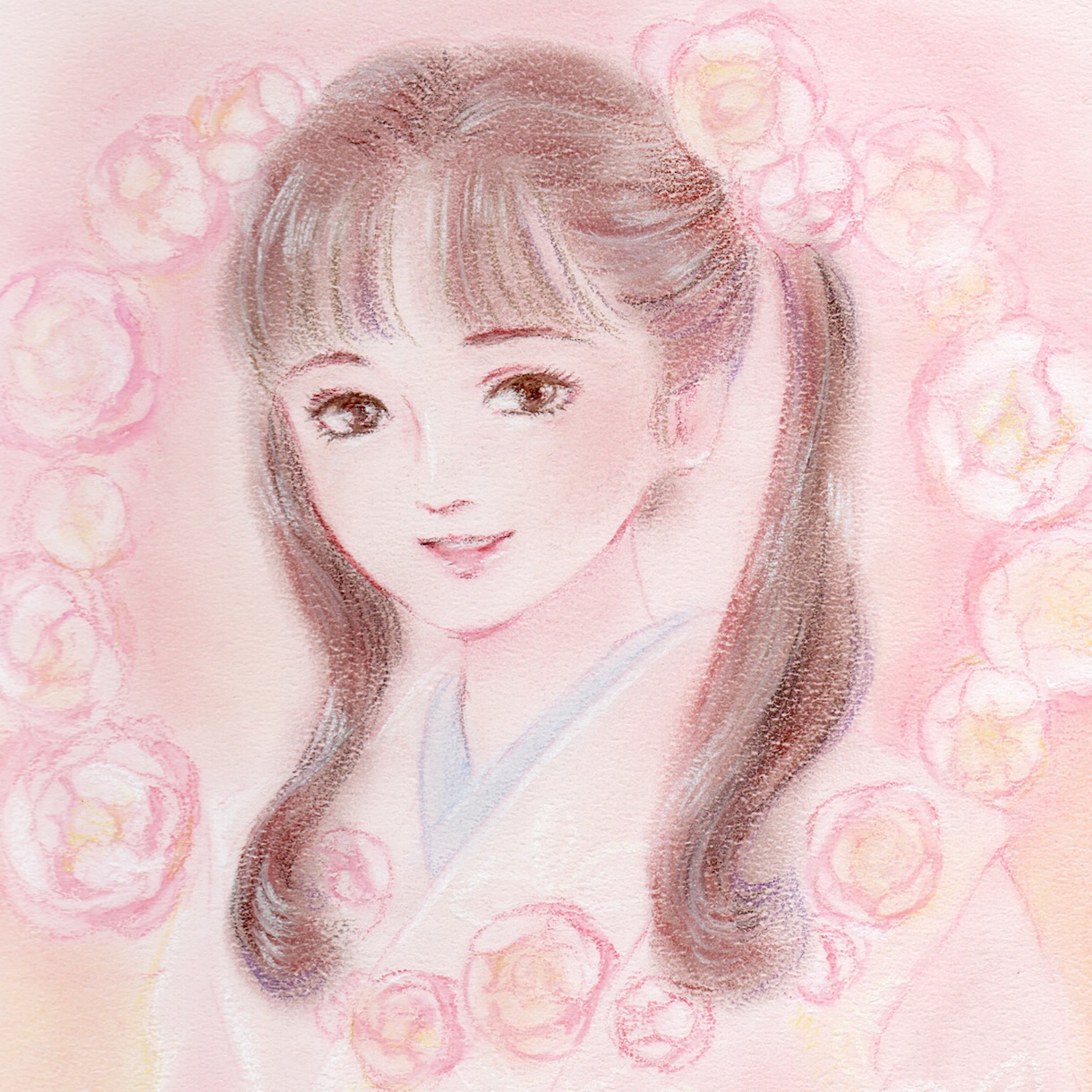 アイコンイラストを制作します パステルと水彩色鉛筆を使った，優しい世界をお届けします イメージ3