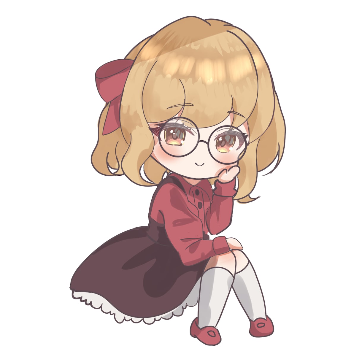 萌え系かわいいミニキャラお描きします ぷにっとしてかわいい！丁寧に作成します！ イメージ8