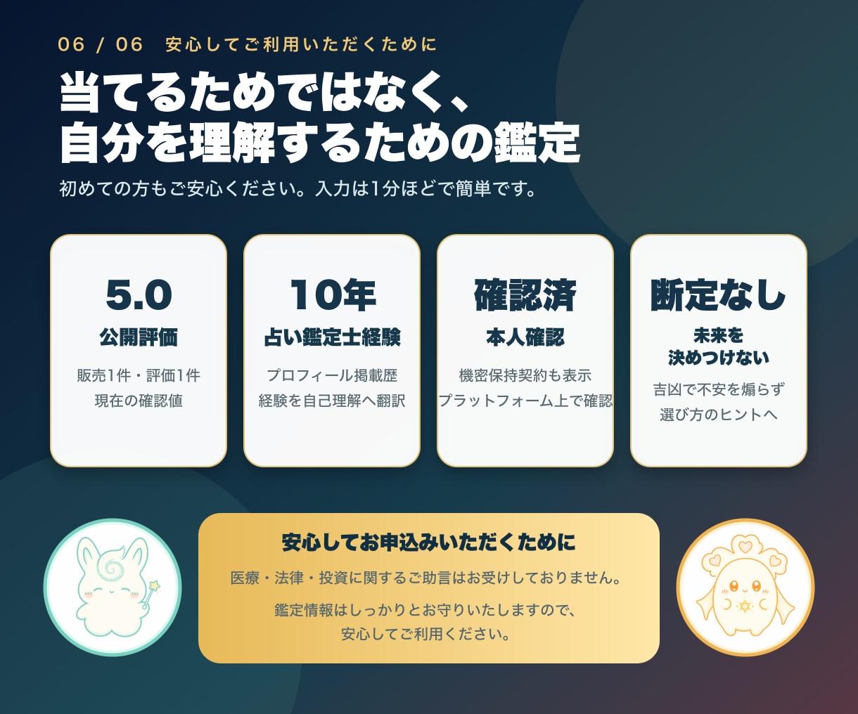 ギンサンの「自分の羅針盤」総合鑑定を届けます マヤ暦×数秘術×易で生まれ持った本質を多角的に自己分析 イメージ6