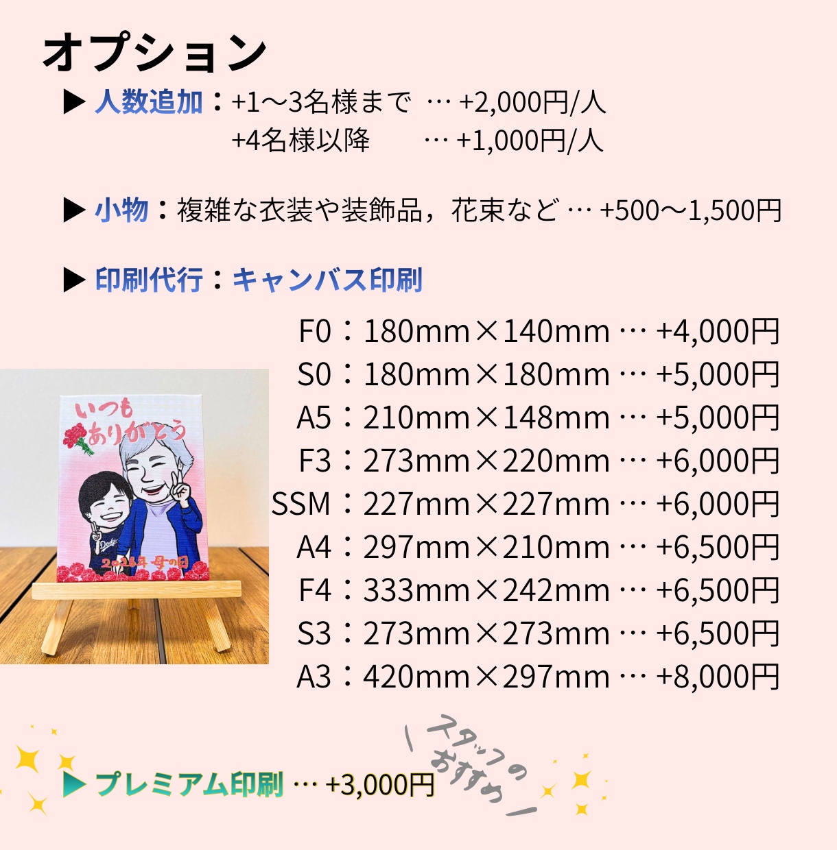 記念日に贈る似顔絵ギフト作ります 大切な人への“ありがとう”をオーダー似顔絵で形にしませんか？ イメージ4