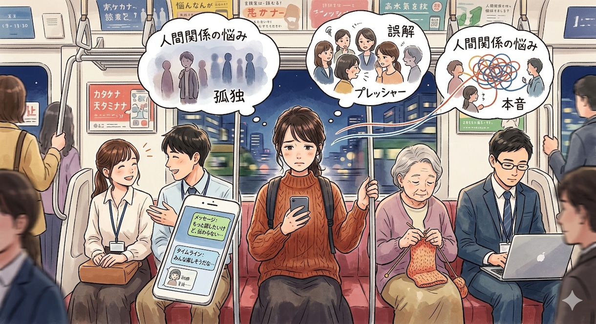 チャットでやり取り！人間関係について聴きます 細かい背景やエピソードなども含め、あなたの悩み全部聞きます！ イメージ1